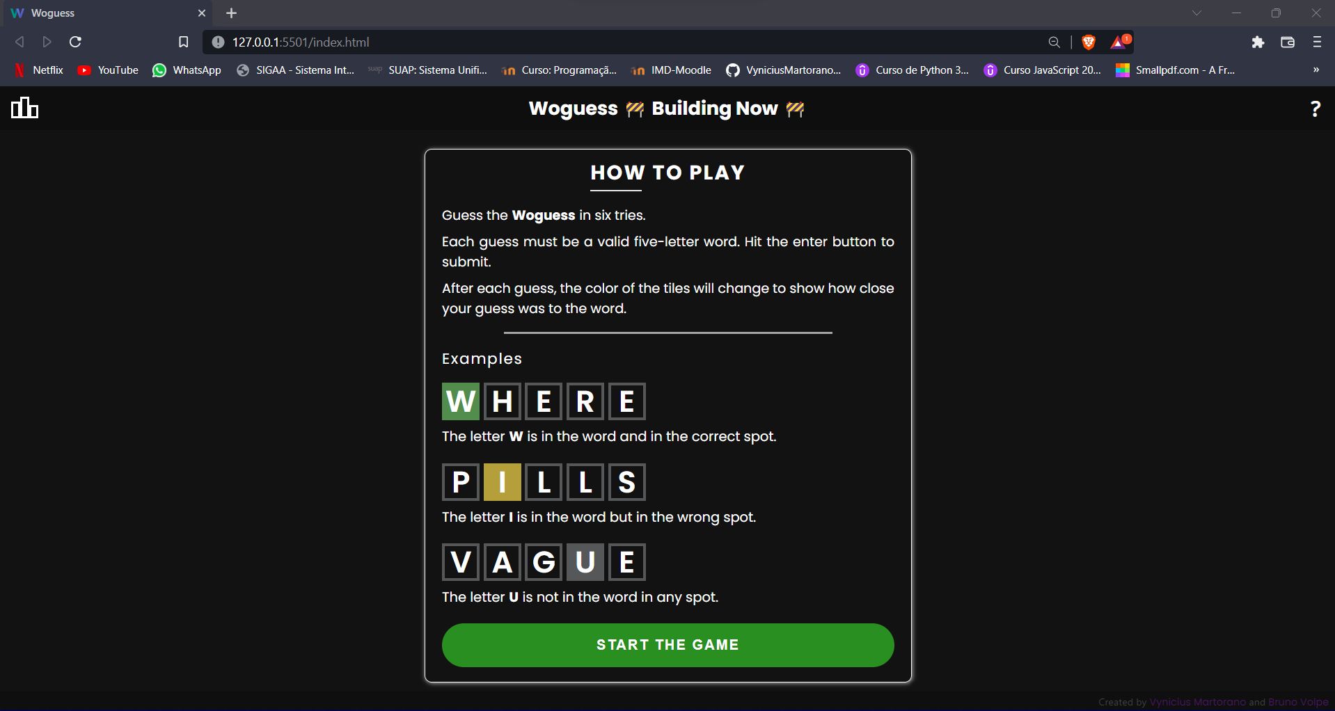 Woguess