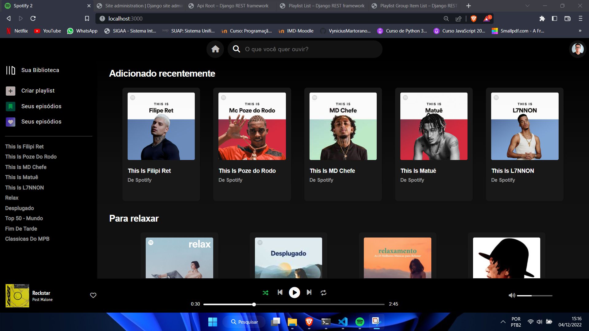 Spotify Clone